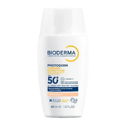 Ультра флюїд Bioderma (Біодерма) Photoderm (Фотодерм) XDefense Ultra Fluid сонцезахисний тон 01 для обличчя SPF50+ 40 мл