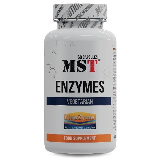 MST (МСТ) Enzymes DigeZyme (Ензими) ферментний комплекс для покращення травлення капсули №60