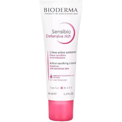 Крем Bioderma (Біодерма) Sensibio (Сансібіо) Дефенсив насичений для обличчя 40 мл