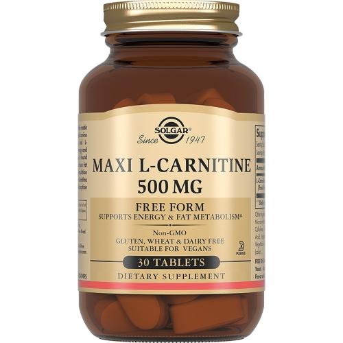 l carnitine L-: , ? Solgar () L-Carnitine (-) 500